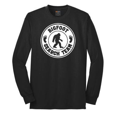 Bigfoot Search Team Long Sleeve Tee - Jet Black