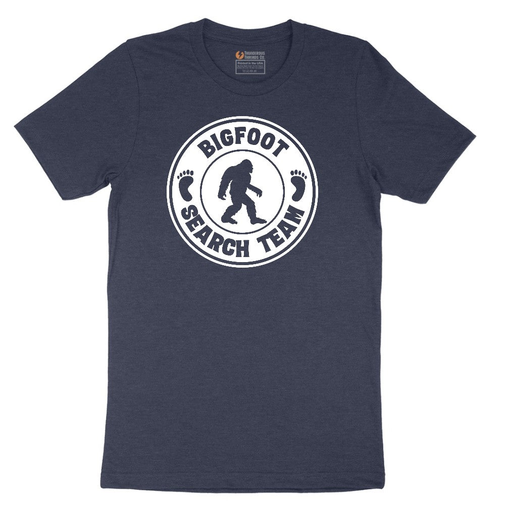 Bigfoot Search Team Short Sleeve Tee - Heather Navy