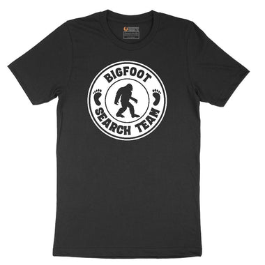 Bigfoot Search Team Short Sleeve Tee - Jet Black