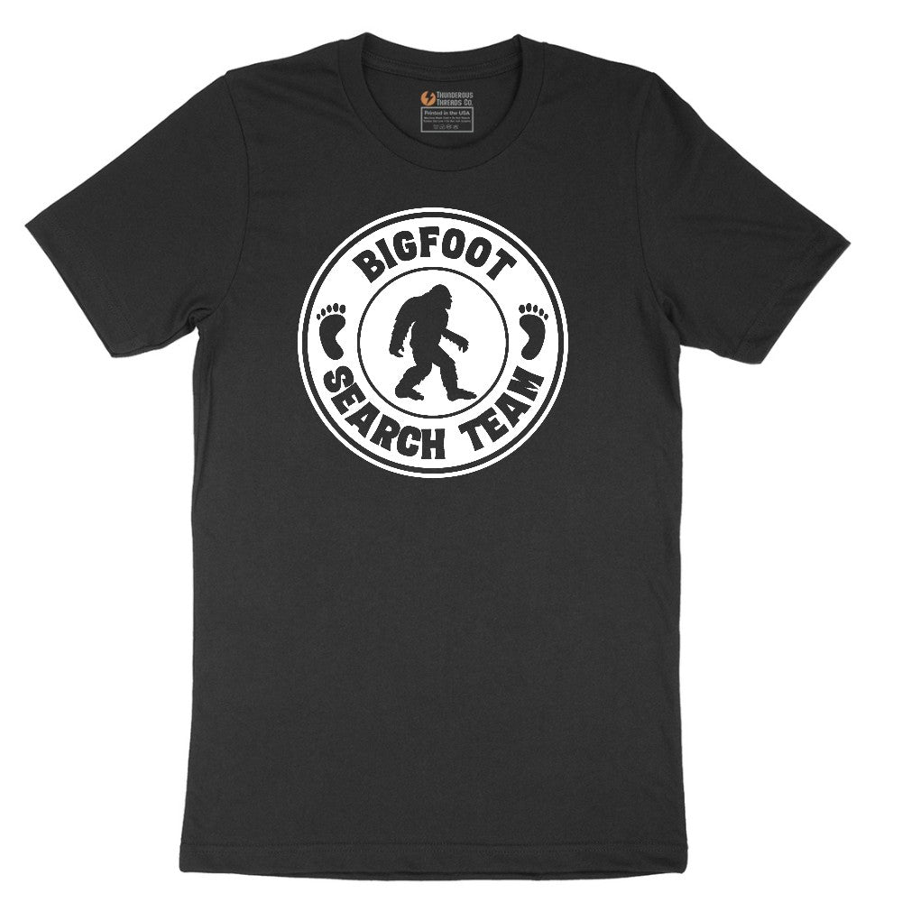 Bigfoot Search Team Short Sleeve Tee - Jet Black