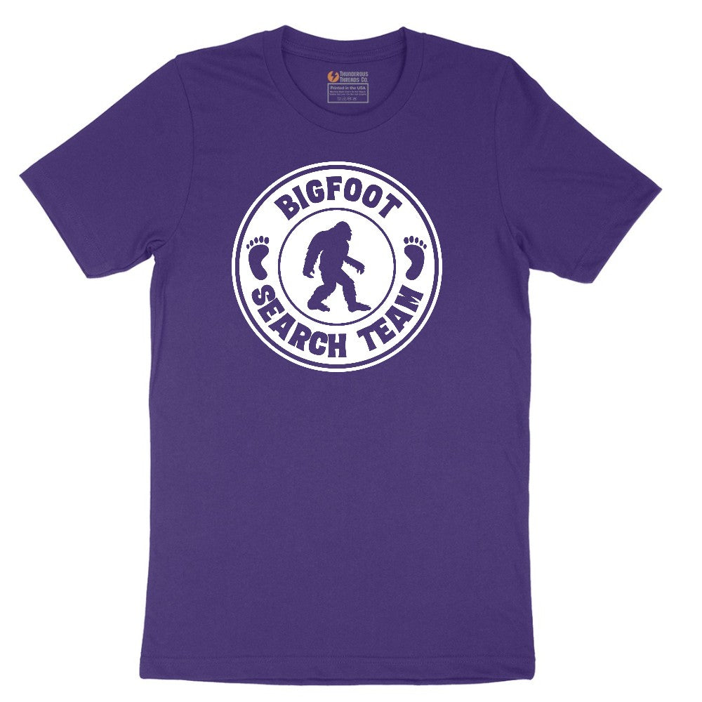 Bigfoot Search Team Short Sleeve Tee - Team Purple