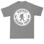 Bigfoot Search Team tall t-shirt for men in Athletic Heather