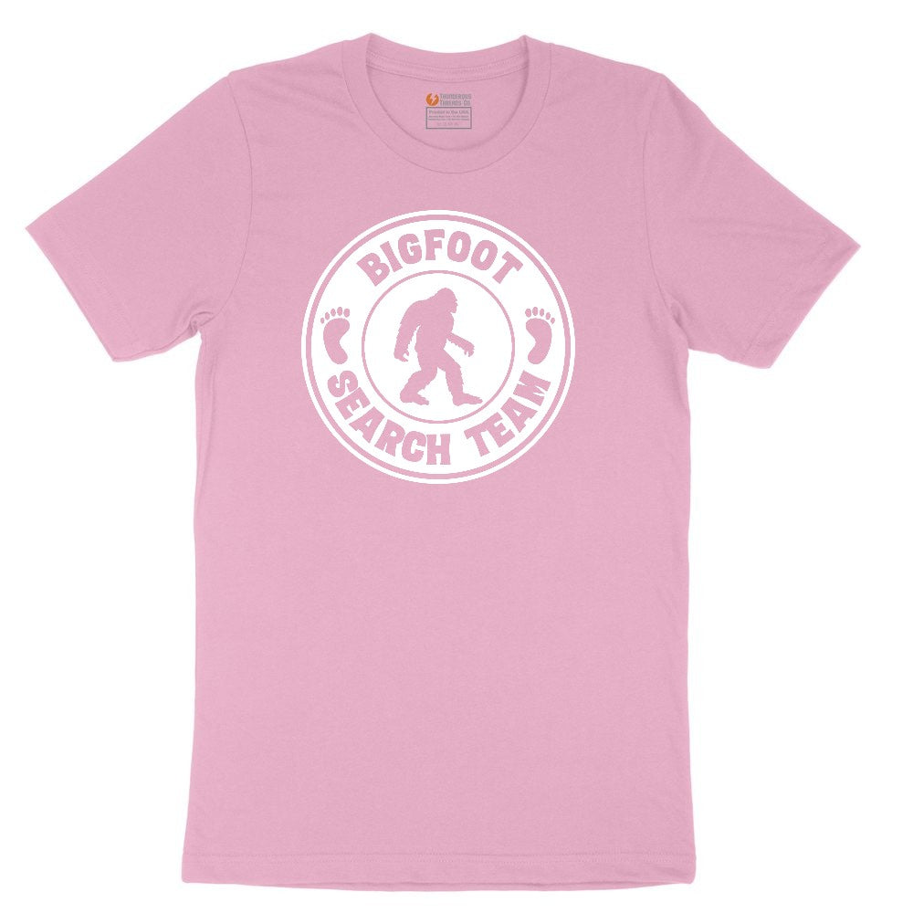 Bigfoot Search Team Toddler Short Sleeve Tee - Candy Pink
