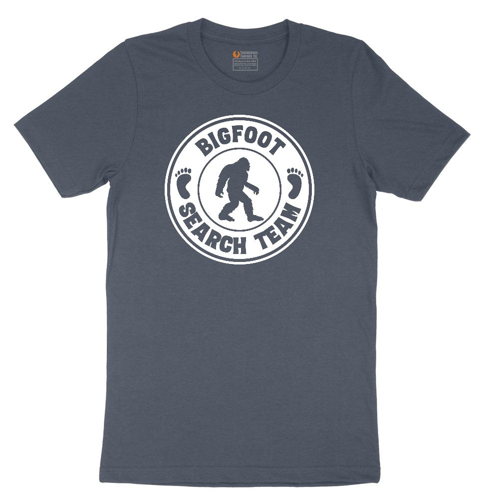 Bigfoot Search Team Toddler Short Sleeve Tee - Heather Navy