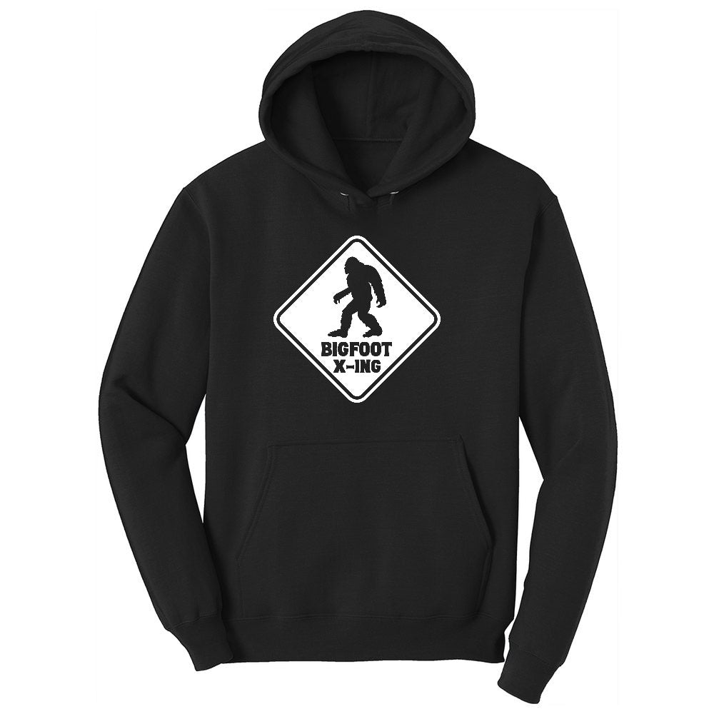 Bigfoot x-ing Ladies Hoodie - Jet Black