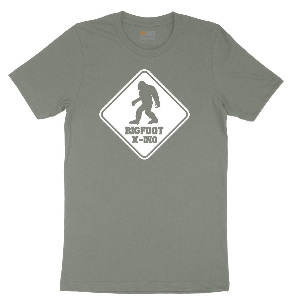 Bigfoot x-ing Ladies Short Sleeve Tee - Bamboo Blackout