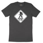 Bigfoot x-ing Ladies Short Sleeve Tee - Vintage Smoke