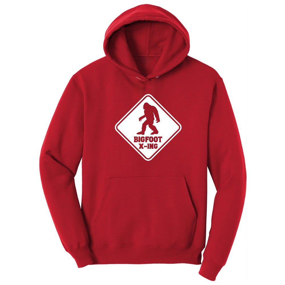Bigfoot x-ing Hoodie - Red