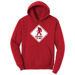 Bigfoot x-ing Hoodie - Red