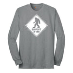 Bigfoot x-ing Long Sleeve Tee - Athletic Grey