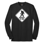 Bigfoot x-ing Long Sleeve Tee - Jet Black