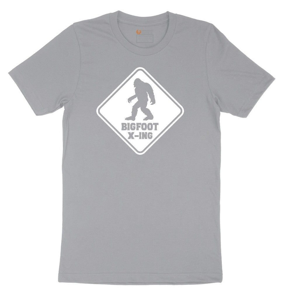 Bigfoot x-ing Short Sleeve Tee - Athletic Heather Grey