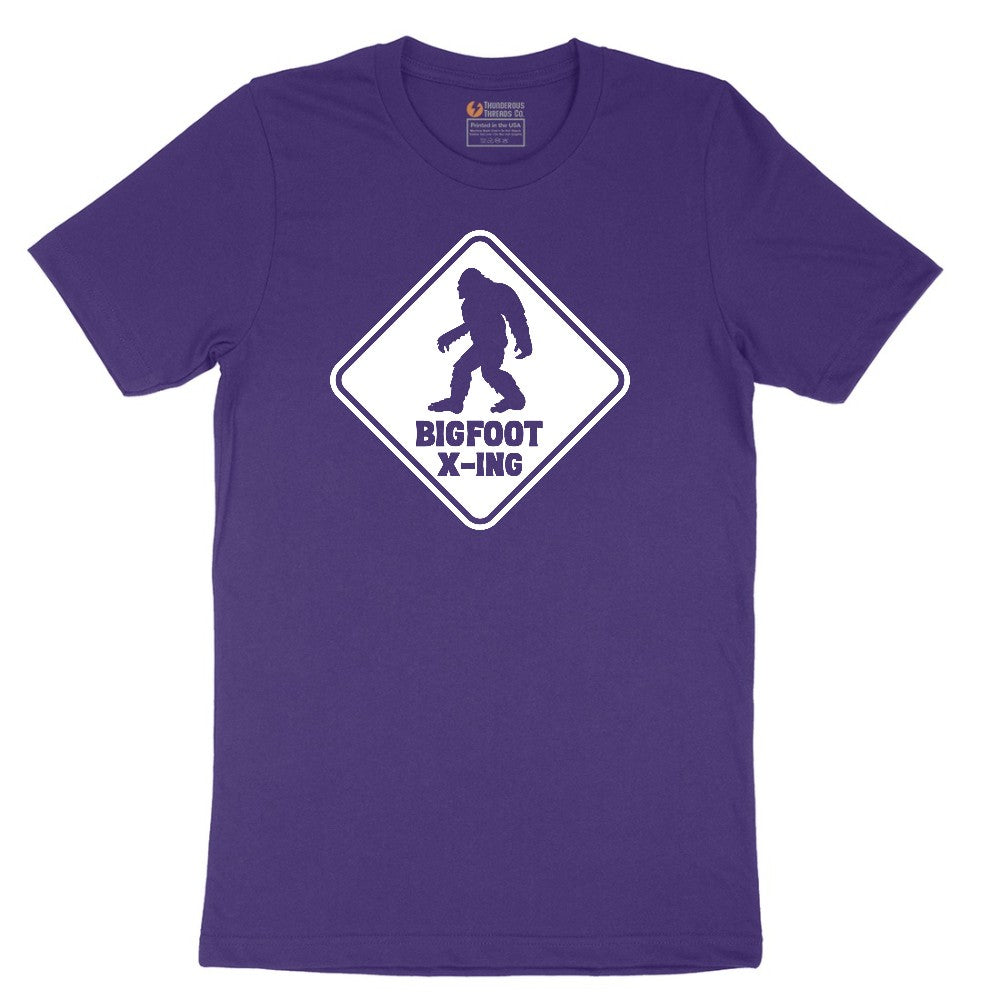 Bigfoot x-ing Short Sleeve Tee - Team Purple