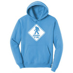 Bigfoot x-ing Youth Hoodie - Aquatic Blue