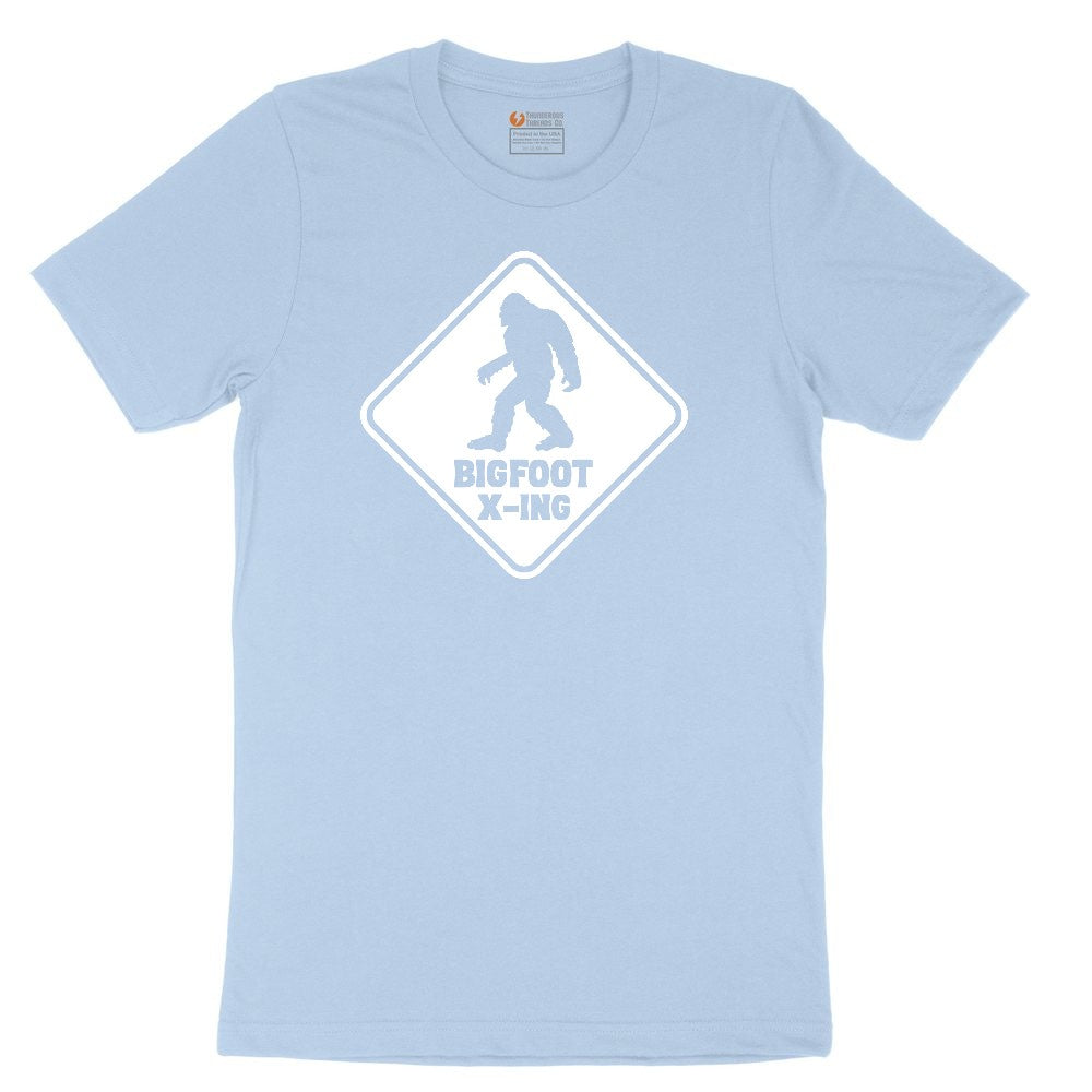 Bigfoot x-ing Youth Short Sleeve Tee - Light Blue