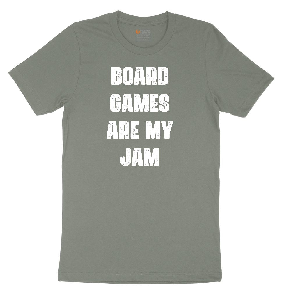Board Games are My Jam Ladies Short Sleeve Tee - Bamboo Blackout