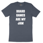 Board Games are My Jam Toddler Short Sleeve Tee - Heather Navy