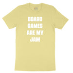 Board Games are My Jam Toddler Short Sleeve Tee - Yellow