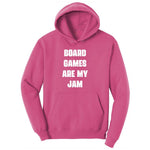 Board Games are My Jam Youth Hoodie - Sangria