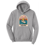 Boat Waves Sun Rays Lake Days Hoodie - Athletic Heather