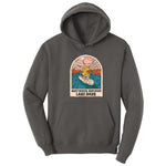 Boat Waves Sun Rays Lake Days Hoodie - Charcoal