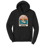 Boat Waves Sun Rays Lake Days Hoodie - Jet Black