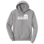Body Built by Burgers Hoodie - Athletic Heather