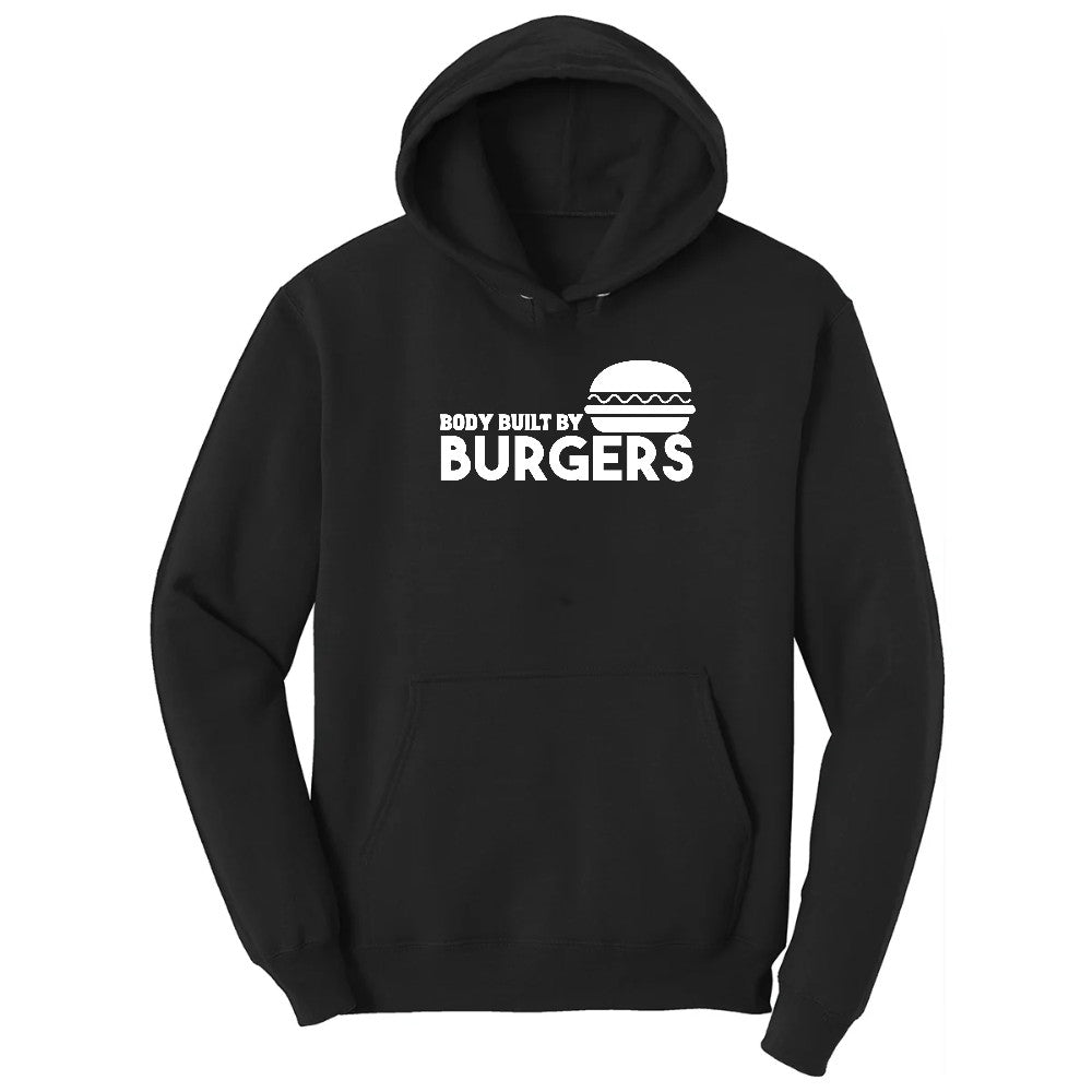 Body Built by Burgers Hoodie - Jet Black