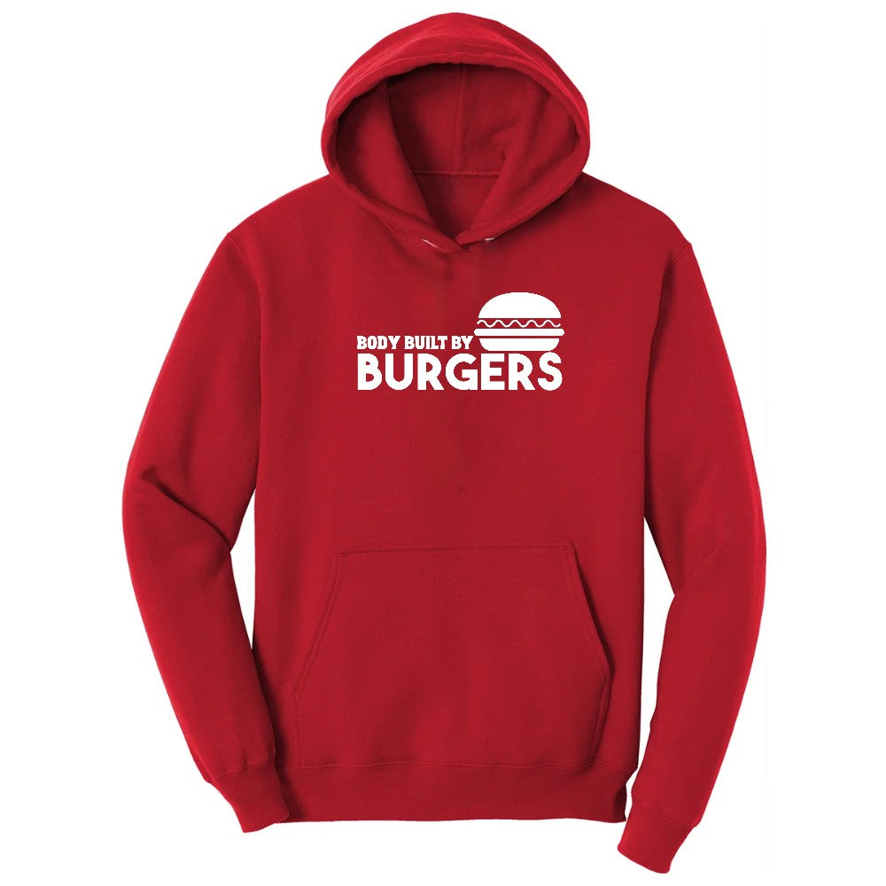 Body Built by Burgers Hoodie - Red