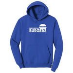Body Built by Burgers Hoodie - True Royal