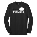 Body Built by Burgers Long Sleeve Tee - Jet Black