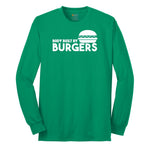 Body Built by Burgers Long Sleeve Tee - Kelly Green