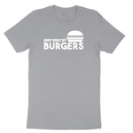 Body Built by Burgers Short Sleeve Tee - Athletic Heather Grey