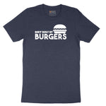 Body Built by Burgers Short Sleeve Tee - Heather Navy