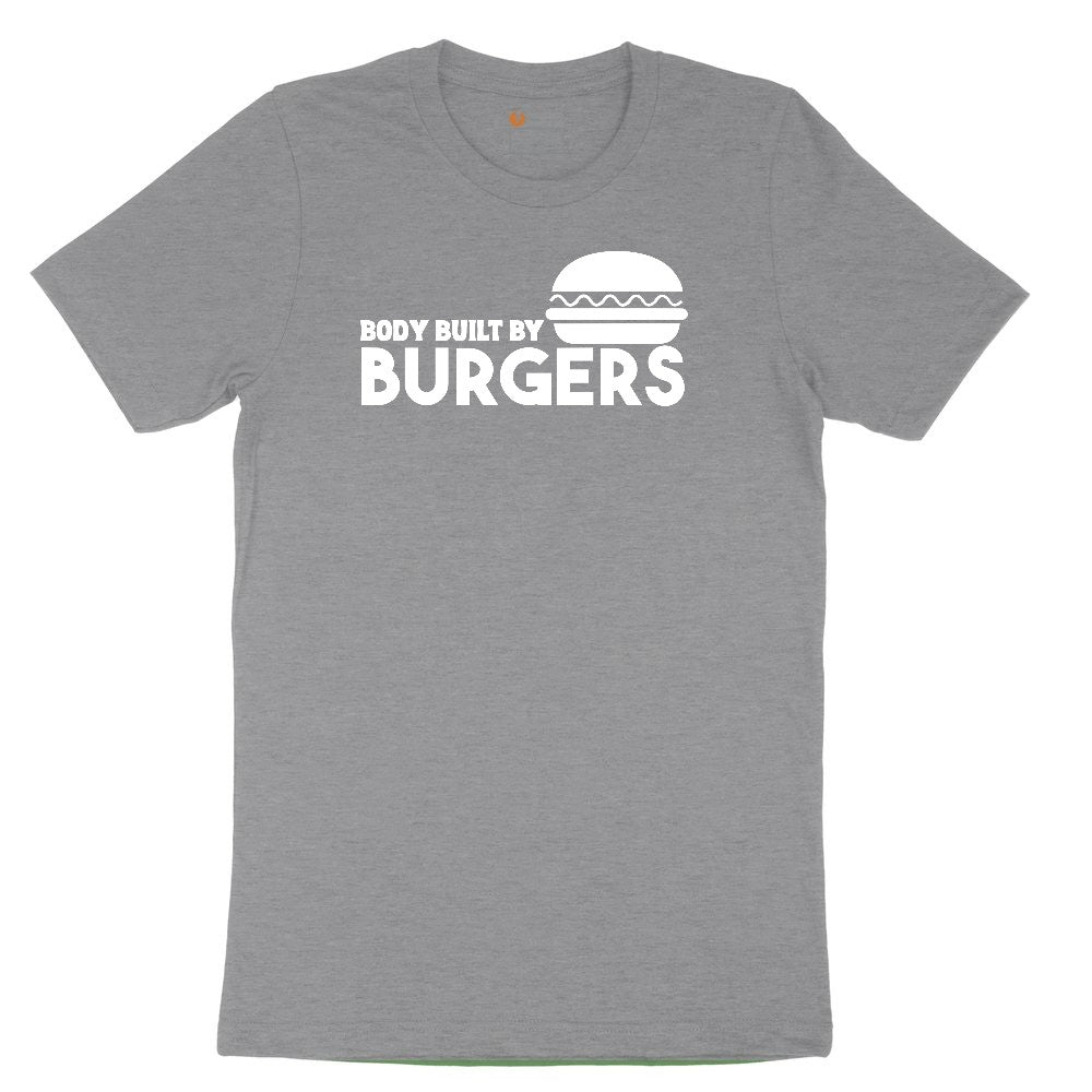 Body Built by Burgers Toddler Short Sleeve Tee - Athletic Heather