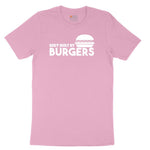 Body Built by Burgers Toddler Short Sleeve Tee - Candy Pink