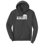 Body Built by Burgers Youth Hoodie - Dark Heather Grey