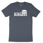 Body Built by Burgers Youth Short Sleeve Tee - Heather Navy