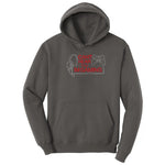 Can't Hear You I'm Gaming - Mens & Ladies T-Shirt Hoodie - Charcoal