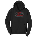Can't Hear You I'm Gaming - Mens & Ladies T-Shirt Hoodie - Jet Black