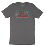 Can't Hear You I'm Gaming - Mens & Ladies T-Shirt Short Sleeve Tee - Dark Heather Grey