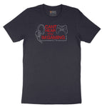 Can't Hear You I'm Gaming - Mens & Ladies T-Shirt Short Sleeve Tee - Deep Navy