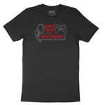 Can't Hear You I'm Gaming - Mens & Ladies T-Shirt Short Sleeve Tee - Jet Black