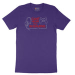 Can't Hear You I'm Gaming - Mens & Ladies T-Shirt Short Sleeve Tee - Team Purple