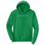 Can't You Write a Script for That Youth Hoodie - Kelly Green