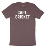 Capt Brisket Ladies Short Sleeve Tee - Sangria Blackout