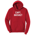 Capt Brisket Hoodie - Red
