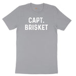 Capt Brisket Short Sleeve Tee - Athletic Heather Grey