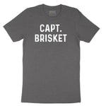 Capt Brisket Short Sleeve Tee - Dark Heather Grey