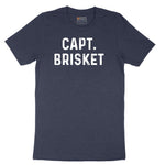 Capt Brisket Short Sleeve Tee - Heather Navy